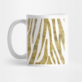 Golden Stripes Mug